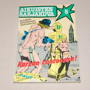 Aikuisten sarjakuva 5 - 1979 Karzan Lontoossa